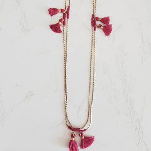 Take a Vacay Gold Necklace